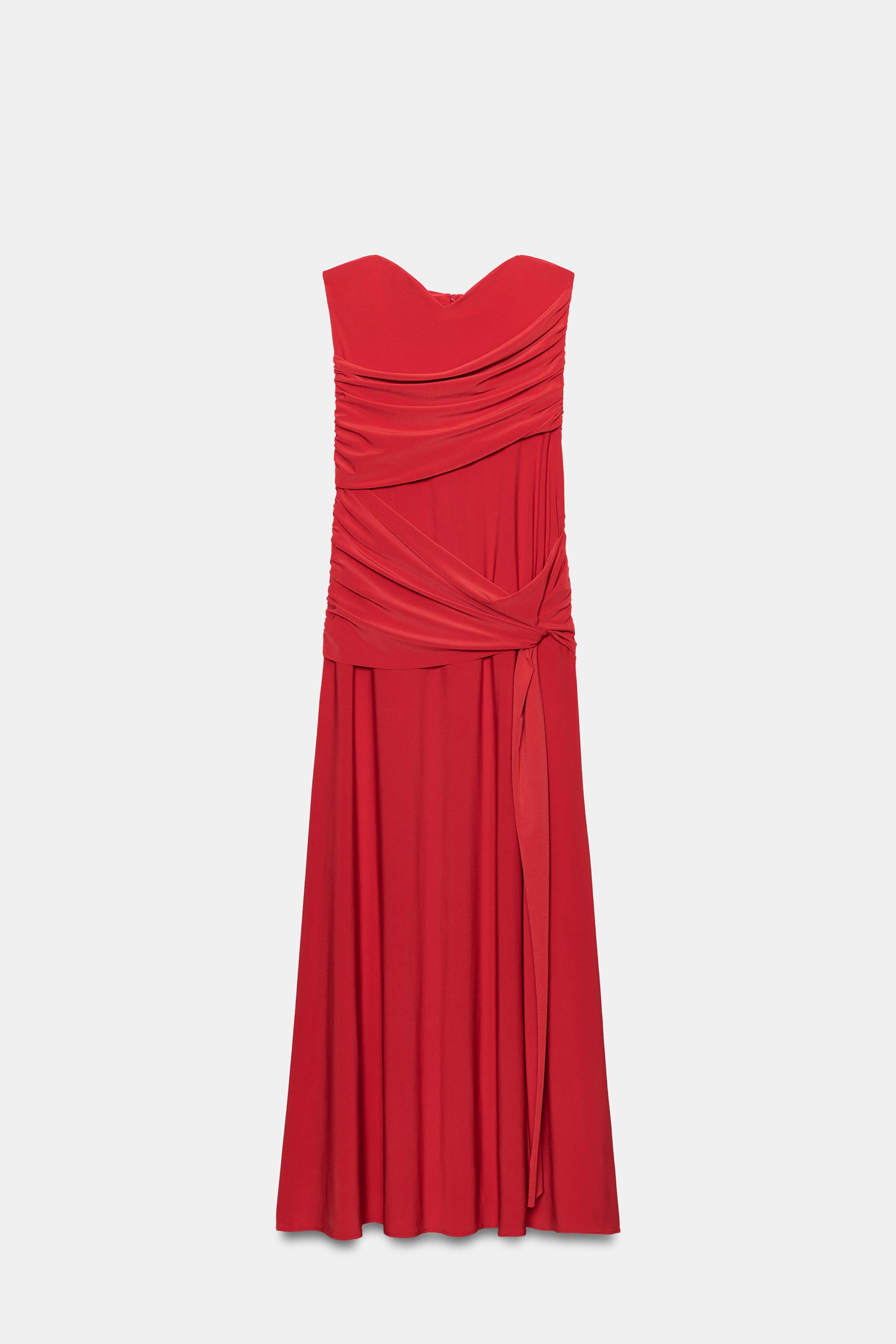 ROBE LONGUE DRAPÉE
